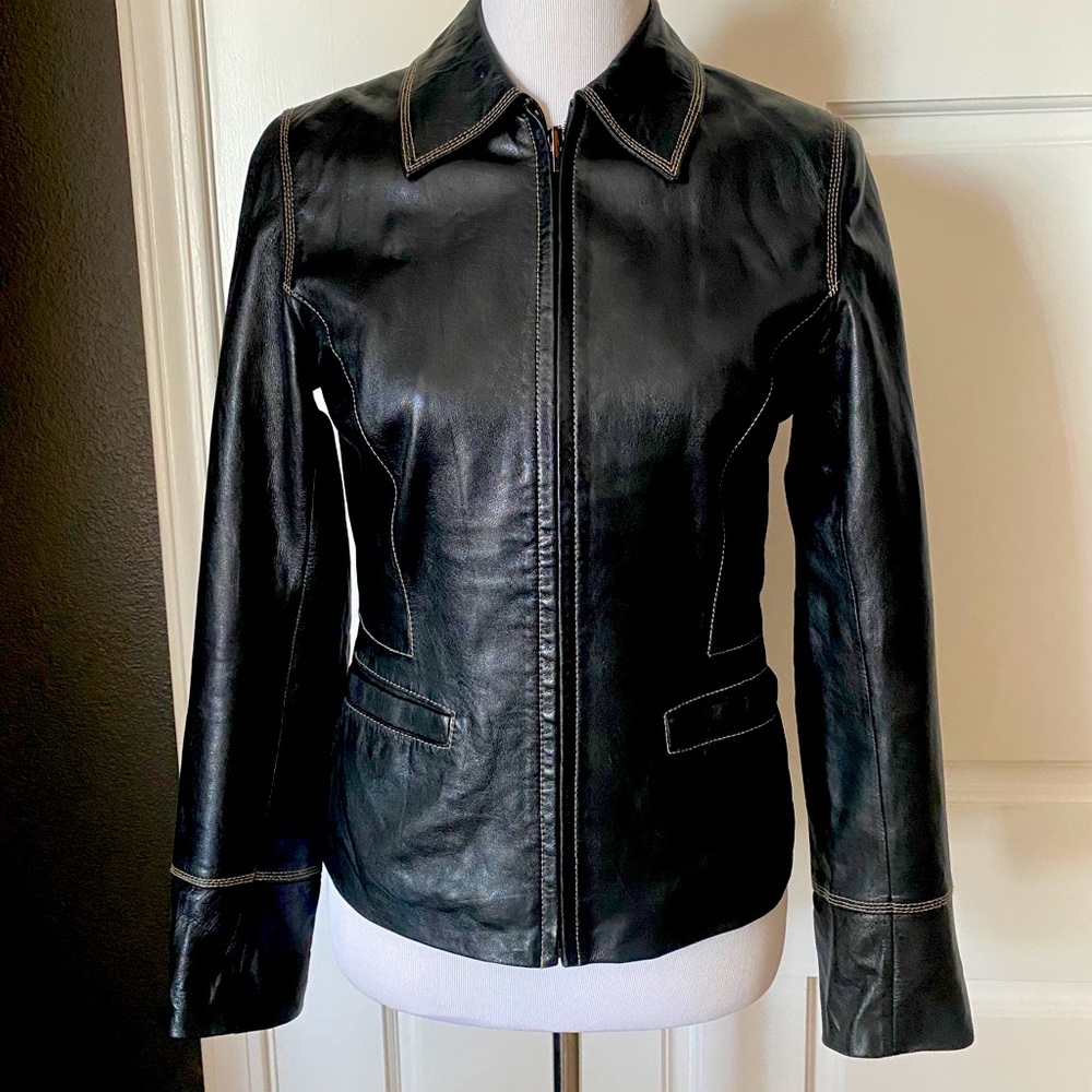 Vintage Express Leather Jacket